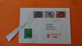 LA COUDRE (L`Isle)VD R-Brief Letzttag s. selten  31.5.83 12